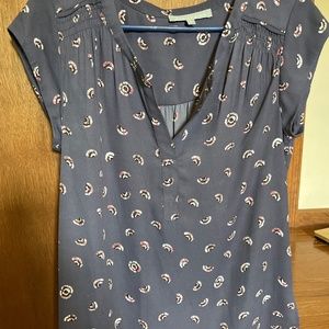 Daniel Rainn Roko split neck blouse